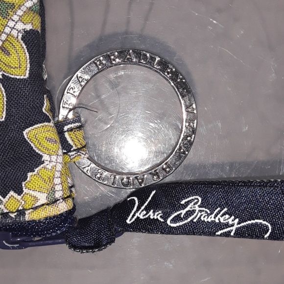 Vera Bradley ID wallet with key ring - Picture 5 of 6